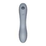 Вакуумний стимулятор з вібрацією Satisfyer Curvy Trinity 3 BlueGrey - Зображення 3