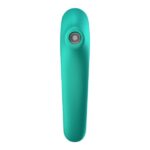 Вакуумний стимулятор із вібрацією Satisfyer Dual Kiss Green - Зображення 2