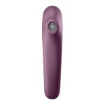 Вакуумний стимулятор з вібрацією Satisfyer Dual Kiss Wine Red - Зображення 2