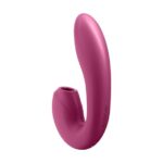 Вакуумний смарт-вібратор Satisfyer Sunray Berry, 4 положення стовбура - Зображення 5