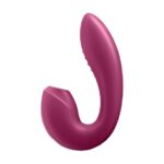 Вакуумний смарт-вібратор Satisfyer Sunray Berry, 4 положення стовбура - Зображення 4