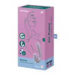 Вакуумний смарт вібратор Satisfyer Sunray Lilac, 4 положення стовбура - Зображення 5