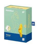 Вібратор на палець Satisfyer Teaser Dark Yellow - Зображення 6