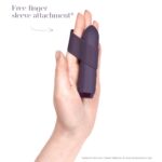 Мінівібратор Je Joue - Classic Bullet Vibrator Purple з глибокою вібрацією і фіксацією на палець - Зображення 7