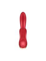 Смарт вібратор кролик із подвійним відростком Satisfyer Double Flex Red - Зображення 3