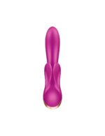 Смарт вібратор кролик із подвійним відростком Satisfyer Double Flex Violet - Зображення 3