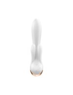 Смарт вібратор-кролик із подвійним відростком Satisfyer Double Flex White - Зображення 3