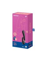 Смарт вібратор-кролик із підігрівом Satisfyer Heat Wave Black - Зображення 4