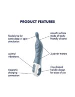 Вібратор для точки А Satisfyer A-Mazing 2 Grey - Зображення 3