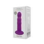 Дилдо з присоскою Adrien Lastic Hitsens 3 Purple, відмінно для страпона, діам. 4,1см, довжина 18,2см - Зображення 6