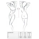 Боді Passion MELANIA BODY XXL/XXXL, black - Зображення 5