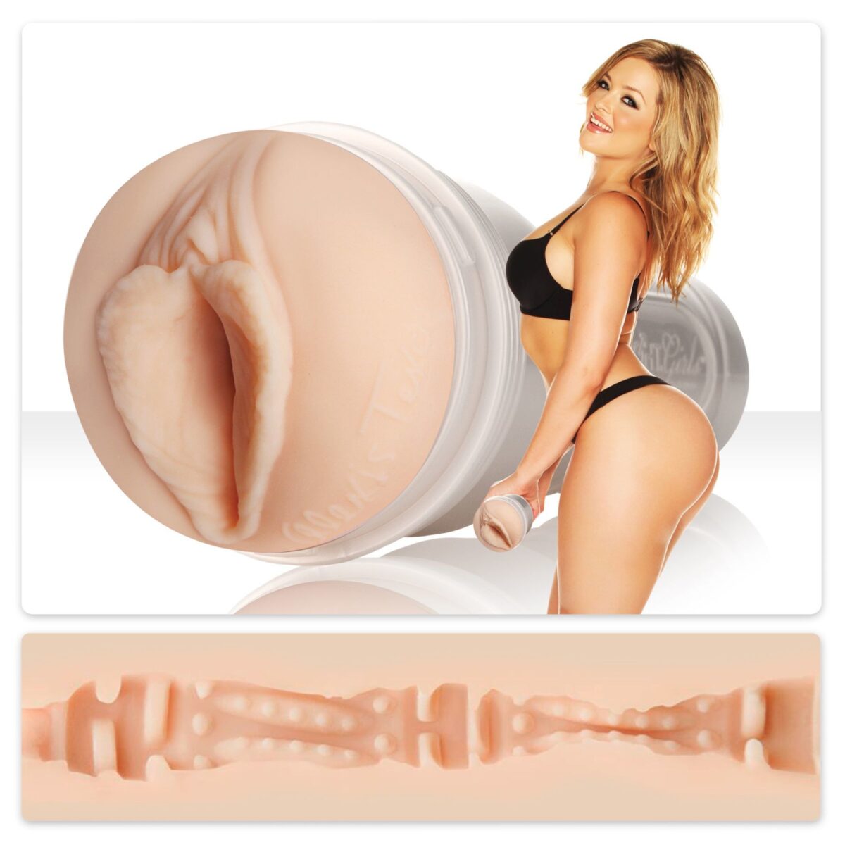 Мастурбатор Fleshlight Girls: Alexis Texas - Outlaw, зі зліпка вагіни, дуже ніжний - Зображення 1