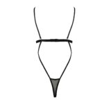 Боді монокіні з відкритими грудьми Passion DIABOLINA BODY XXL/XXXL, black - Зображення 4