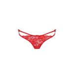 Трусики на зав'язочках з боків Passion Exclusive WARDA THONG XXL/XXXL, red - Зображення 5