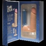 Фалоімітатор Doc Johnson The Realistic Cock 6 inch White – ULTRASKYN, Vack-U-Lock, діаметр 4,3 см - Зображення 4