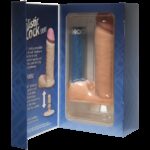 Фалоімітатор Doc Johnson The Realistic Cock 8 inch White - ULTRASKYN, Vack-U-Lock, діаметр 5,1 см - Зображення 4
