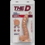 Фалоімітатор Doc Johnson The D - Ragin D - 7,5 Inch With Balls - ULTRASKYN, діаметр 3,8 см - Зображення 2