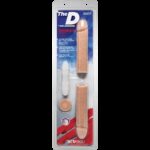 Фалоімітатор подвійний Doc Johnson The D - Double D - 16 Inch - ULTRASKYN, діаметр 4,4 см, Vack-U-Lo - Зображення 5