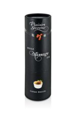 Масажна олія Plaisirs Secrets Creme Brulee (59 мл) з афродизіаками їстівна, подарункове паковання - Зображення 3