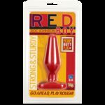 Анальна пробка Doc Johnson Red Boy - Medium 5.5 Inch, макс. діаметр 4 см - Зображення 2