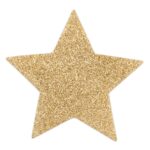 Пестіс - стикини Bijoux Indiscrets - Flash Star Gold, наклейки на соски - Зображення 2