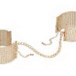 Наручники Bijoux Indiscrets Desir Metallique Handcuffs - Gold, металеві, стильні браслети - Зображення 2