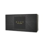 Пара браслетів на зап'ясті і палець Bijoux Indiscrets MAZE Hand Bracelet Harness Black, екошкіра - Зображення 4