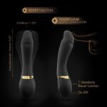 Вібратор Dorcel Tender Spot з гнучким стовбуром і м'яким кінчиком, з турборежимом - Зображення 7