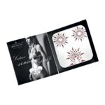 Пестіс з кристалів Petits Joujoux Gloria set of 3 - Black/Red, прикраса на груди та вульву - Зображення 3