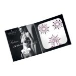 Пестіс з кристалів Petits Joujoux Gloria set of 3 - Black/Pink, прикраса на груди та вульву - Зображення 3