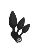 Набір анальних вібропробок Bathmate Anal Training Plugs VIBE, діаметр 2,5 см - 3,1см - 3,8см - Зображення 3