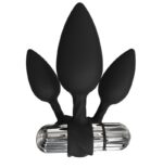 Набір анальних вібропробок Bathmate Anal Training Plugs VIBE, діаметр 2,5 см - 3,1см - 3,8см - Зображення 2