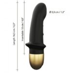 Вібратор Dorcel Mini Lover Black 2.0 перезаряджуваний, для точки G і масажу простати - Зображення 5