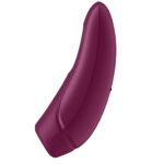 Вакуумний кліторальний стимулятор Satisfyer Curvy 1+ Rose Red з керуванням через інтернет - Зображення 6