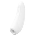 Вакуумний кліторальний стимулятор Satisfyer Curvy 1+ White з керуванням через інтернет - Зображення 5