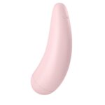 Вакуумний кліторальний стимулятор Satisfyer Curvy 2+ Pink з керуванням через інтернет - Зображення 2