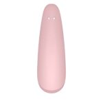 Вакуумний кліторальний стимулятор Satisfyer Curvy 2+ Pink з керуванням через інтернет - Зображення 3