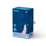 Вакуумний кліторальний стимулятор Satisfyer Curvy 2+ Pink з керуванням через інтернет - Зображення 7