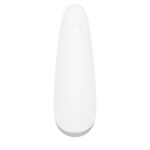 Вакуумний кліторальний стимулятор Satisfyer Curvy 2+ White з керуванням через інтернет - Зображення 2