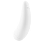 Вакуумний кліторальний стимулятор Satisfyer Curvy 2+ White з керуванням через інтернет - Зображення 6