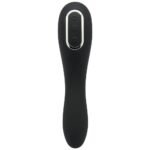 Вібратор і вакуумний стимулятор Alive Midnight Quiver Black - іграшка 2 в 1 - Зображення 3