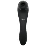 Вібратор і вакуумний стимулятор Alive Midnight Quiver Black - іграшка 2 в 1 - Зображення 4