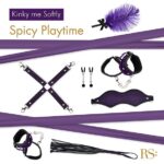 Подарунковий набір для BDSM RIANNE S — Kinky Me Softly Purple: 8 предметів для задоволення - Зображення 2