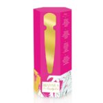 Вібромасажер Rianne S: Bella Mini Wand Rose, 10 режимів, медичний силікон, подарункове паковання - Зображення 2