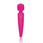 Вібромасажер Rianne S: Bella Mini Wand Rose, 10 режимів, медичний силікон, подарункове паковання - Зображення 3