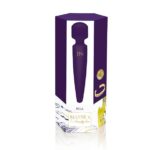 Вібромасажер Rianne S: Bella Mini Wand Purple, 10 режимів, медичний силікон, подарункове паковання - Зображення 5