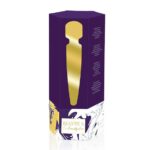 Вібромасажер Rianne S: Bella Mini Wand Purple, 10 режимів, медичний силікон, подарункове паковання - Зображення 2