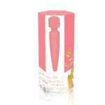 Вібромасажер Rianne S: Bella Mini Wand Coral, 10 режимів роботи, медичний силікон, подарункове паков - Зображення 5