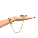 Лакшері наручники-браслети з кристалами Rianne S: Diamond Cuffs, подарункове паковання - Зображення 4