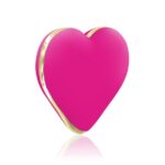 Вібратор-сердечко Rianne S: Heart Vibe Rose, 10 режимів, медичний силікон, подарункове паковання - Зображення 2